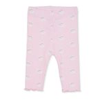 HelloBaby Kız Bebek Tayt Tavşan Baskılı Desenli - Pembe