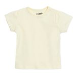 HelloBaby Kız Bebek Tişört Bisiklet Yaka Short Sleeve - Sarı