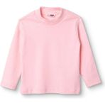 Hellobaby Kız Bebek Uzun Kol Tshirt Bisiklet Yaka Uzun Kol Ribana Paça - Açık Pembe - 9 - 12 Ay