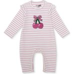 Hellobaby Kız Bebek Yenidoğan Patikli Tulum Kaşkorse Bisiklet Yaka Uzun Kol Patiksiz Paça - Açık Pembe - 0 - 1 Ay