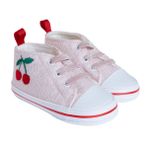 HelloBaby Kız Bebek Yürüme Öncesi Ayakkabı Bebe Yaka Sleeveless Lastikli - Pembe