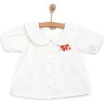 Hellobaby Spring Memories Kız Gömlek Kız Bebek - 1,5 Yaş - Ekru