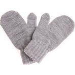 HelloBaby Triko Parmaksız Unisex Eldiven Unisex - Standart - Gri