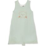 Hellobaby Unisex Uyku Tulumu Hayvan Baskılı Fermuarlı Bisiklet Yaka Long Sleeve Ribanalı - Yeşil - 4 - 5 Yaş