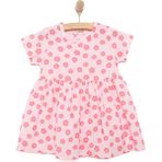 Hellobaby Yenidoğan Kız Dokuma Elbise Kız Bebek - Pembe - 9 Ay