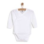 HelloBaby Yenidoğan Uzun Kol Zıbın Unisex Ekru Body