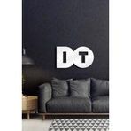 Hellove Beyaz DO IT Dekoratif Ahşap Duvar Yazısı Dekoratif Duvar Süsü