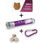 Hellove Lazer Kedi Oyuncağı Işık + Pil