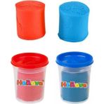 Hellove Oyun Hamuru 2 Adet Oyun Hamuru Play Dough 2 x 100 Gram Rengarenk Hamur - Renkli