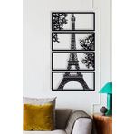 Hellove Paris Eyfel Kulesi Tablosu Ahşap Dekoratif Duvar Tablosu