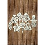 Hellove Yılbaşı Ağacı Süsü 8 li Yılbaşı Süsü Noel Süsü Christmas Ornament
