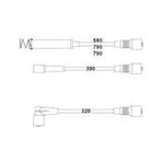 HELLUX 3252 BUJI KABLOSU VECTRA A 92-95 1.8 2.0