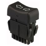 Hellux PRA-700027 52452 R9-R11 Siyah Cam Açma Kapama Anahtarı