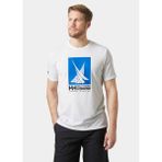 Helly Hansen 34419-001 Hp Race Graphic Beyaz Erkek T-shirt