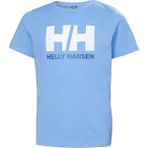 Helly Hansen Açık Mavi Erkek Çocuk Bisiklet Yaka Kısa Kollu T-Shirt Brıght Blue Jr Hh Logo T-Shırt - 12 Yaş