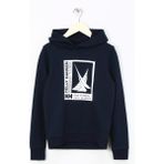 Helly Hansen Baskılı Erkek Çocuk Lacivert Sweatshırt HHA.41806-HHA.597-JR Port Sweat - 10 Yaş