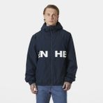 Helly Hansen Core Graphic Erkek Yağmurluk Mont - XL - Lacivert