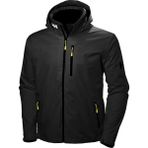 Helly Hansen Crew Hooded Erkek Siyah Kapüşonlu Mont - 2XL
