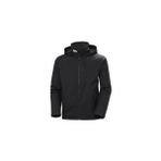 Helly Hansen Crew Hooded Midlayer II Erkek Mont HHA.34442 Siyah Uzun Kollu Kesim Kalıbı Outdoor Kullanım - 3XL - Black