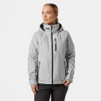 Helly Hansen Crew Hooded Midlayer II Kadın Mont HHA.34447 - Gri
