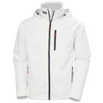 Helly Hansen CREW HOODED MIDLAYER JACKET 2 Erkek Mont, Beyaz, L