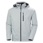 Helly Hansen CREW HOODED MIDLAYER JACKET 2 Erkek Mont, Gri, XXL
