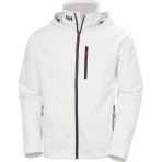 Helly Hansen Crew Hooded Mıdlayer Mont 2 Erkek 2XL Beyaz Renkli Su Geçirmez Orta Katman Ceket - 001-Beyaz