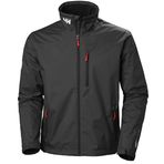 Helly Hansen Crew Midlayer Erkek Siyah Dik Yaka Mont, 2XL, 30253-990