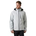 Helly-Hansen Erkek Crew Kapüşonlu Ceket 2.0, 853 Gri Sis, S