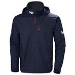 Helly Hansen Erkek Crew kapüşonlu Ceket,koyu mavi,XL,Crew kapüşonlu ceket