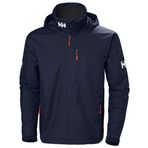 Helly Hansen Erkek Crew kapüşonlu Ceket,koyu mavi,XXL,Crew Hooded