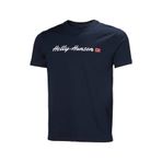 Helly Hansen Erkek Lacivert Helly Hansen Core Graphic T-shirt 2.0 Tshirt Hha.54599 Hha.597