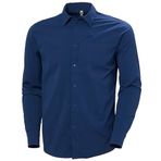 Helly-Hansen Erkek Tofino Solen Uzun Kollu Gömlek, 584 Okyanus, M