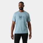 Helly Hansen Hh Logo 3.0 Erkek T-Shirt - 2XL - Açık Mavi