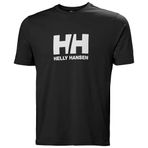 Helly Hansen HH LOGO T-SHIRT 3.0 Erkek Polo Tişört, Siyah, S