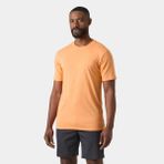 Helly Hansen Hh Tech Logo Erkek T-Shirt - Turuncu
