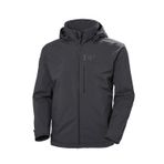 Helly Hansen HHA.30366-980 HP Racing LifaLoft Sailing Ebony Kapüşonlu Erkek Ceket