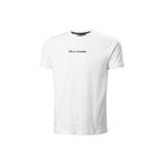 Helly Hansen HHA.54598_HELLY HANSEN CORE T-SHIRT Beyaz Bisiklet Yaka Normal Düz Erkek T-Shirt