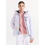 Helly Hansen HHA.66086_HHA.687_W Valdısere 3.0 Lila Normal Desenli Kadın Kayak Montu