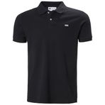 Helly Hansen Hudson Logo Baskılı Polo T-Shirt, XL, 5003360120, Siyah, Erkek