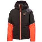Helly Hansen Jr Jewel Çocuk Kayak Montu Siyah 14
