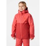 Helly Hansen Jr Traverse Çocuk Kayak Montu - Kırmızı - 14