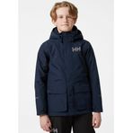 Helly Hansen Jr Vika Ins Çocuk Lacivert Yağmurluk