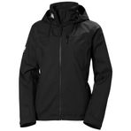 Helly-Hansen Kadın Crew Kapüşonlu Ceket 2.0, 990 Siyah, S