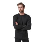 Helly Hansen Lifa Merino Midweight Crew Erkek Sweat İçlik Üst Siyah