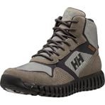 Helly-Hansen Monashee ULLR HELLY TECH Erkek Su Geçirmez Yürüyüş Botları, HH Dikiş-Kalkanı, Premium Süet, LWG Deri, PFC İçermeyen DWR, 720 Fallen Rock/Siyah, 8.5