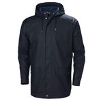 Helly Hansen MOSS RAIN COAT Erkek Mont, Lacivert, S