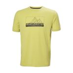 Helly Hansen Skog Recycled Graphic Erkek T-SHIRT-HHA.63082HH6 - Sarı