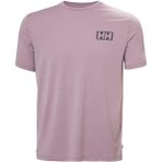Helly Hansen Skog Recycled Graphic Erkek T-Shirt - M - Mor