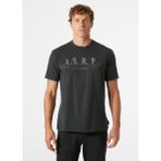 Helly Hansen Skog Recycled Graphic Siyah Erkek T-shirt